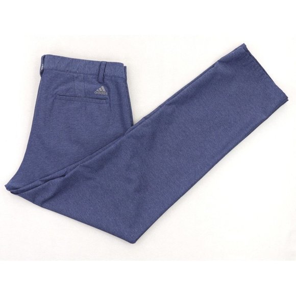 adidas Other - Adidas Ultimate365 Twill Crosshatch Pants Men's Size 35 X 31 Blue Stretch